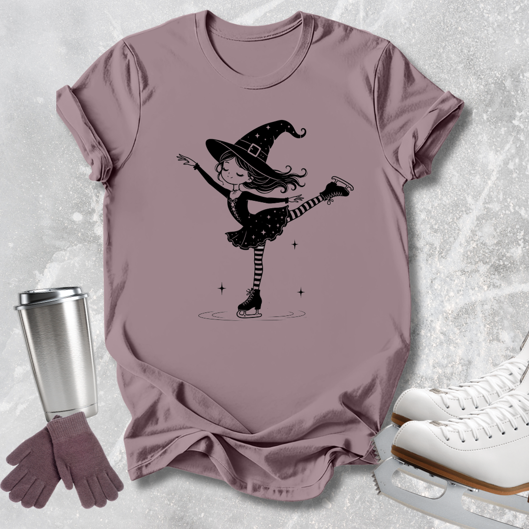 Cute Witch Skater T-Shirt